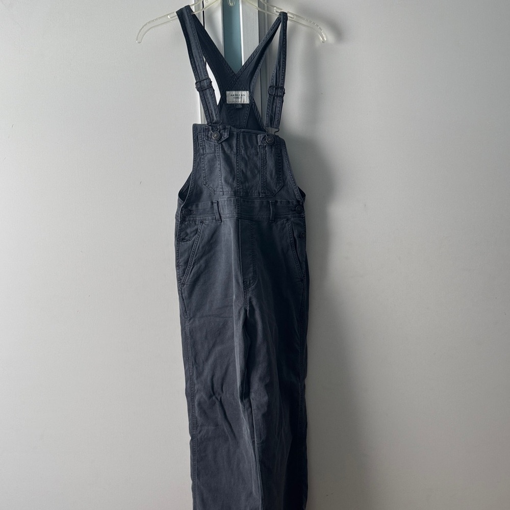 American Eagle Outfitters Dark Gray Jumpsuit